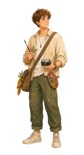 ISFP The Adventurer illustration