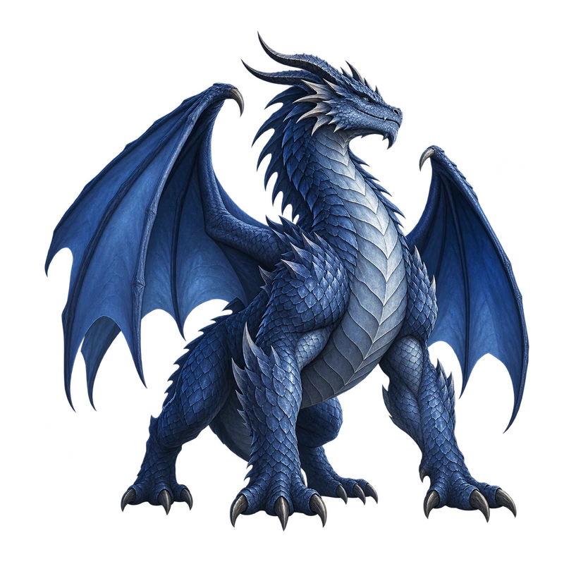 Blue Dragon result illustration