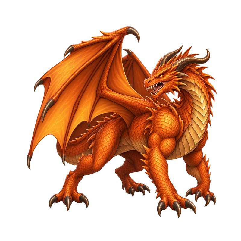 Orange Dragon result illustration