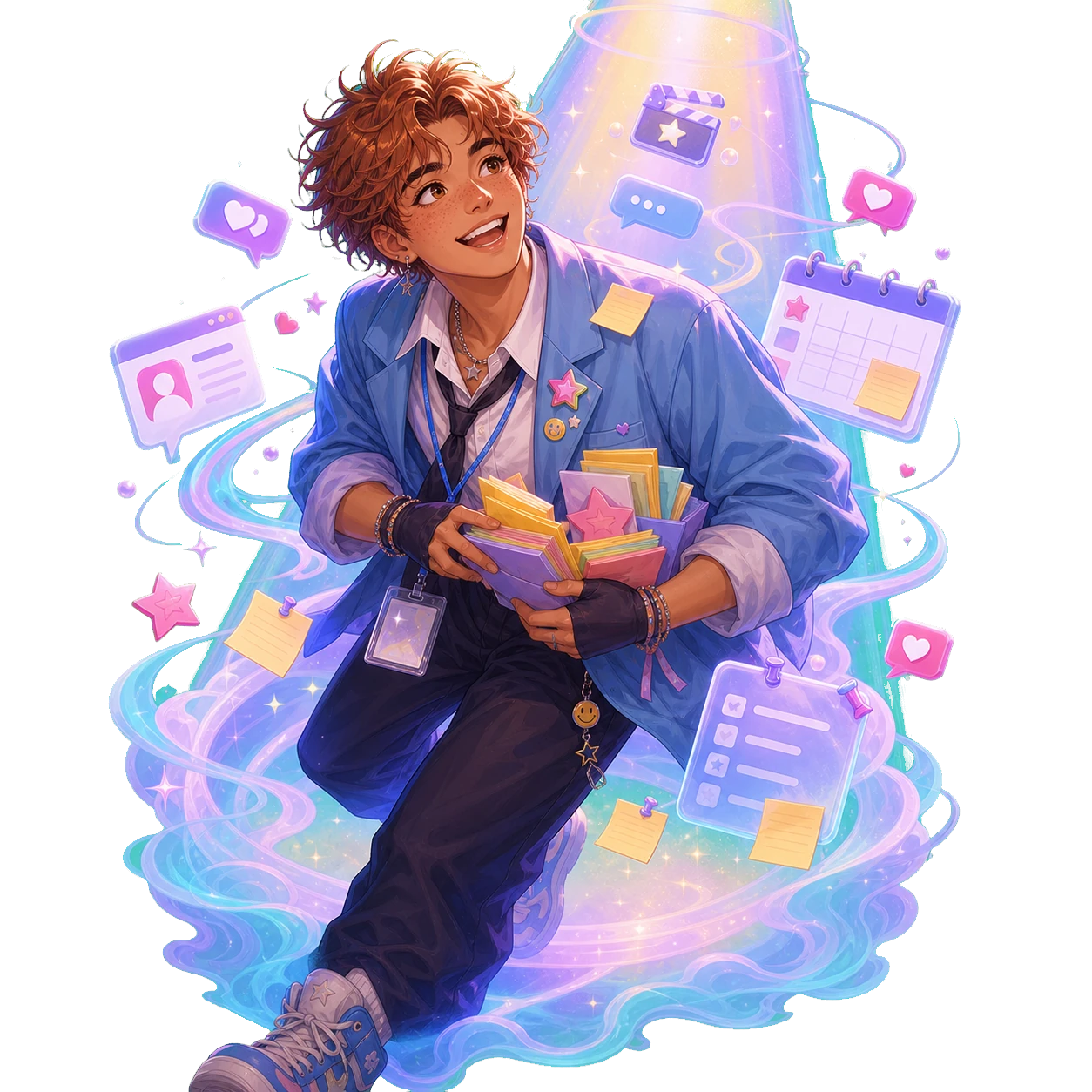 Main Character Intern result illustration