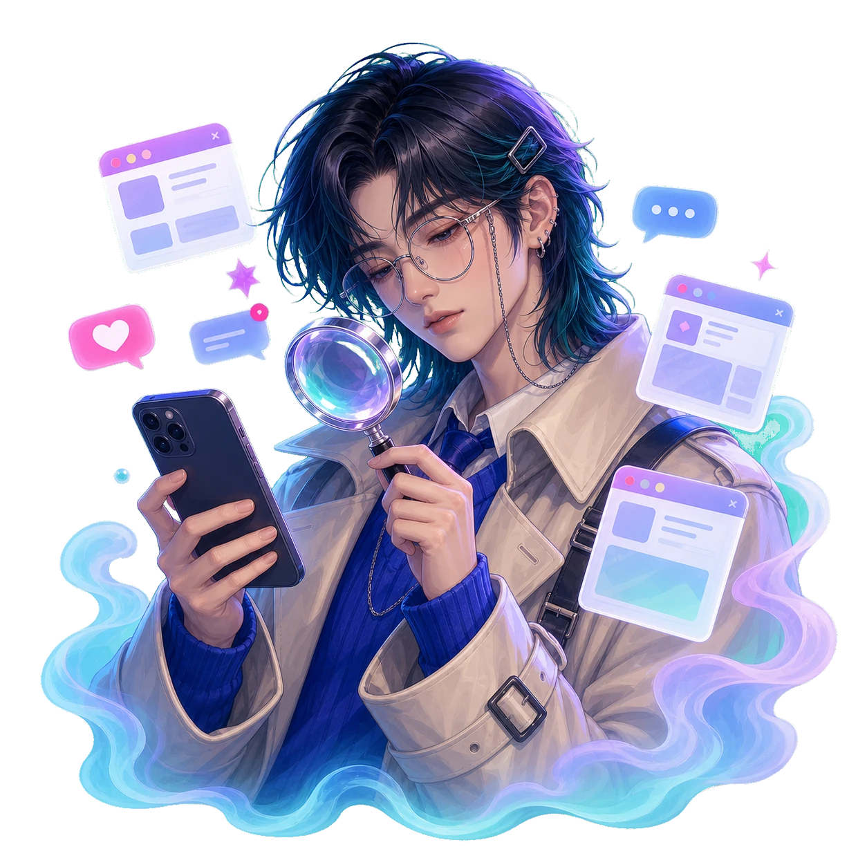 Screenshot Detective result illustration