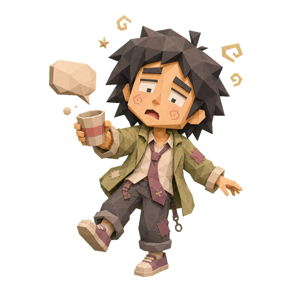 DRUNK - The Drunkard result illustration