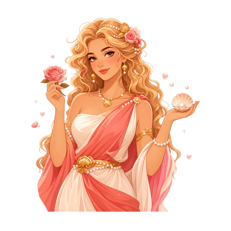 Aphrodite - The Enchanting Muse result illustration